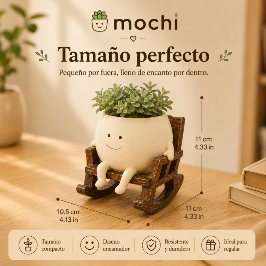 MochiPlant ® Maceta Feliz