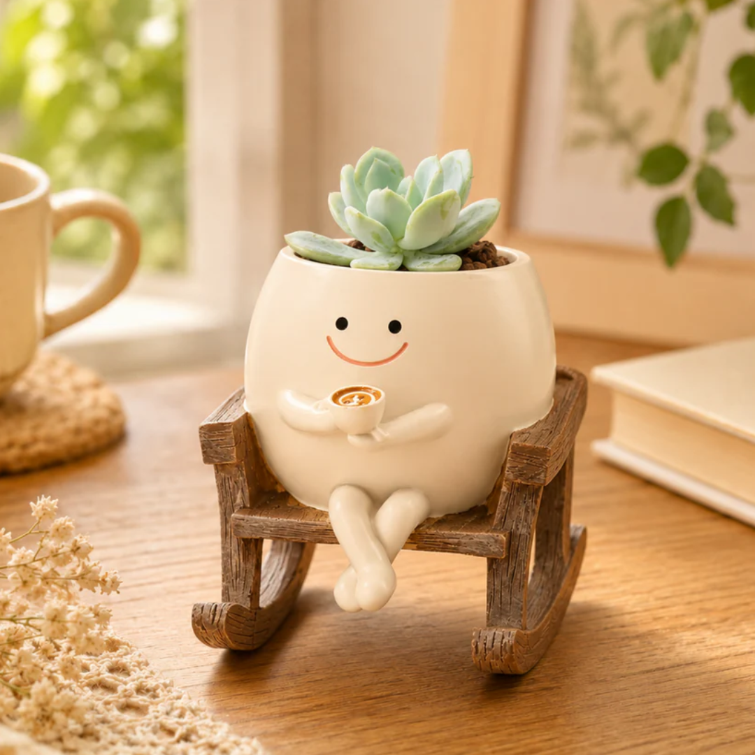 MochiPlant ® Maceta Feliz