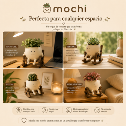 MochiPlant ® Maceta Feliz