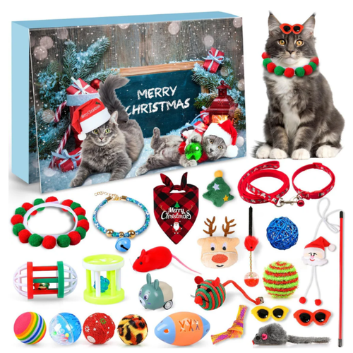 Calendario de Adviento con Gatitos