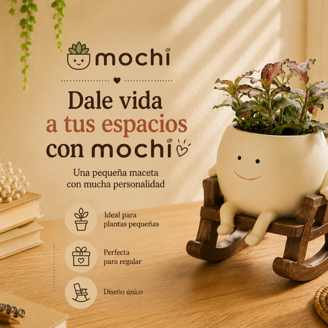MochiPlant ® Maceta Feliz