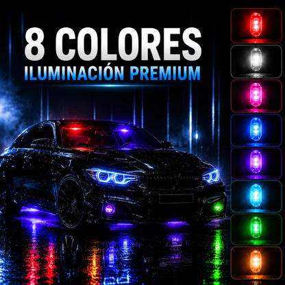 Noxtar ® Luz Ambiente Para Auto RGB